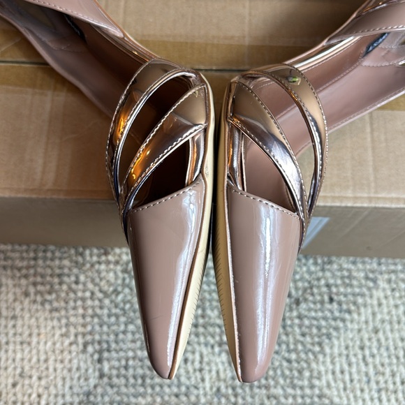 NWOT • Nine West • Women's Findme Pump • Clay/Gold • Size 10M • FABULOUS! - Picture 5 of 17